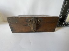 Vintage Wooden Box with Latch