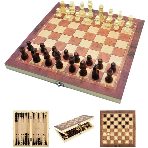 Chess set 12 - x12, wooden