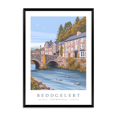 Beddgelert stone bridge travel - beddgelert,