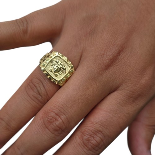 Men solid 10k yellow - yellow, gold