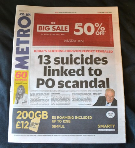 The metro newspaper - the,
