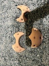 Euroholds Wooden Crimp Climbing Holds Set