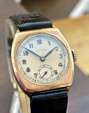 Rare Vintage 1937 9ct Rose