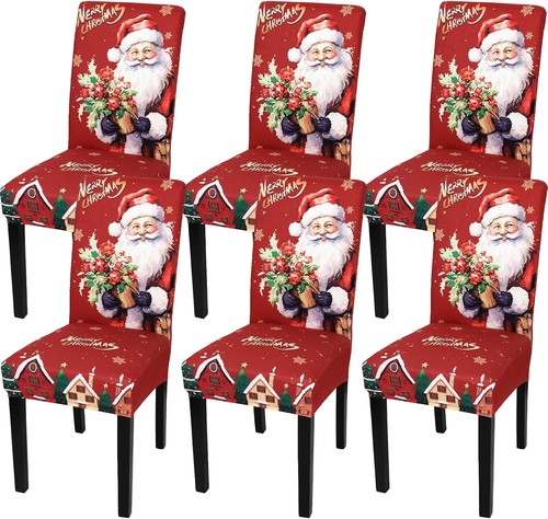 Christmas dining chair covers - dining,