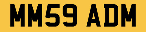 Adam cheap reg private - m, car