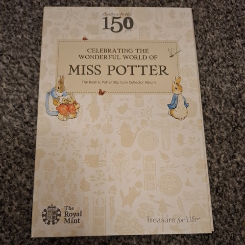 Beatrix potter 50p - potter, coin
