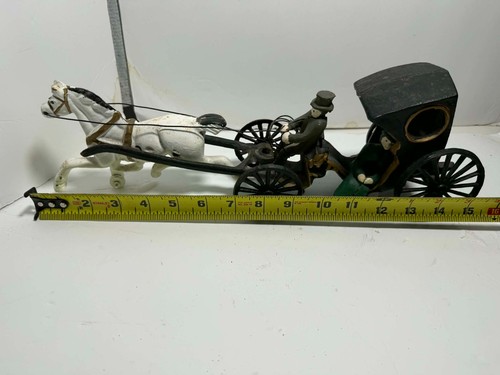 Vintage cast iron carriage - vintage,