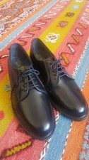 Gordon Scott Men Black Leather Shoes Size 6.5UK