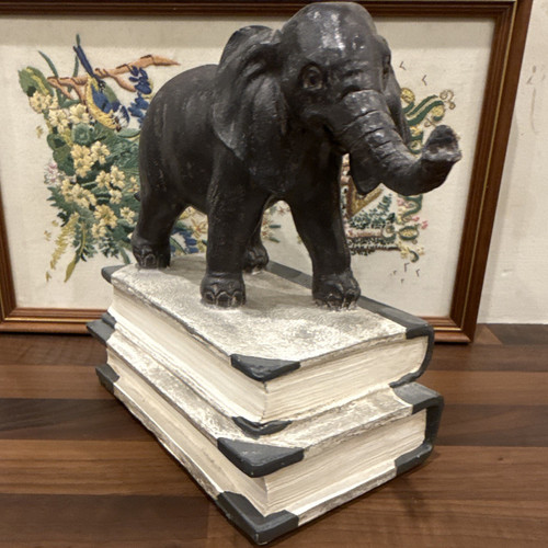 Elephant figurine stacked - elephant,