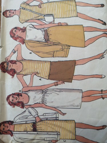 Vintage 1980 butterick 4935 - vintage,