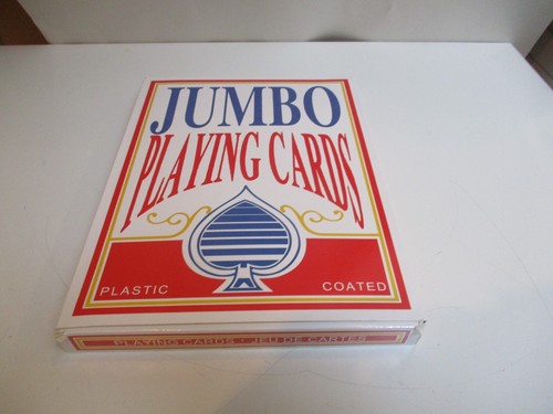 Giant playing cards plastic - giant,