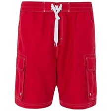 Mens Cargo Shorts Elastic
