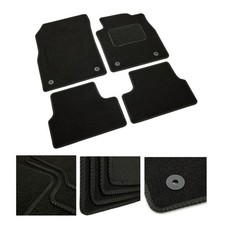 For Renault Kangoo 2009-2020 - Tailored Car Floor Mats - Black Carpet