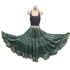 Silk Blend Sari 6/7 Yard Skirt
