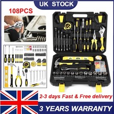 Hand Tool Kit Set 108pcs Household Daily Maintenance Car Repair Hardware Tools