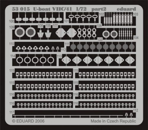 Eduard 53015 type viic 41 - eduard,