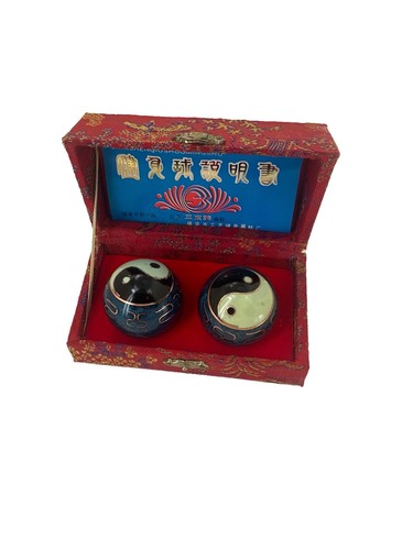 Vintage chinese baoding balls - vintage,