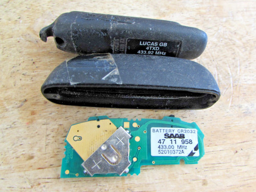 Saab key fob - fob, gb