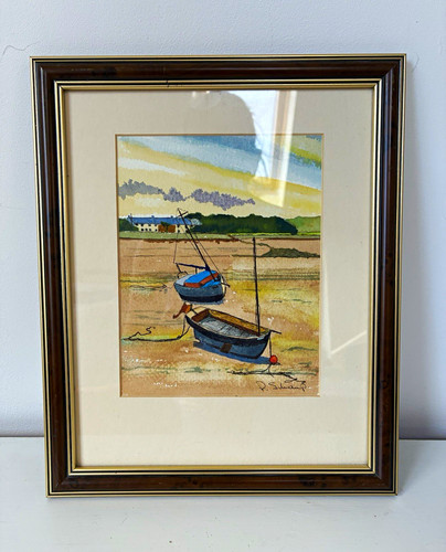 Original framed watercolour - original,