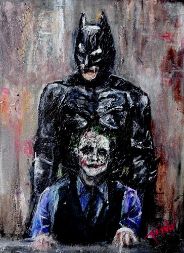 Batman and the - batman, joker