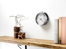 Tabic Traditional Chrome Barometer less than 1/2 price stock clearance