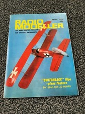 RADIO MODELLER MAGAZINE April  1978 - Switchback Bipe & Micro Kema Plan Feature