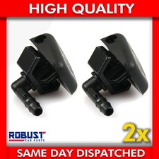 2X FRONT WINDSCREEN NOZZLE