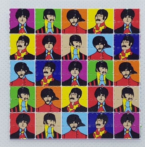 The beatles blotter art - beatles,