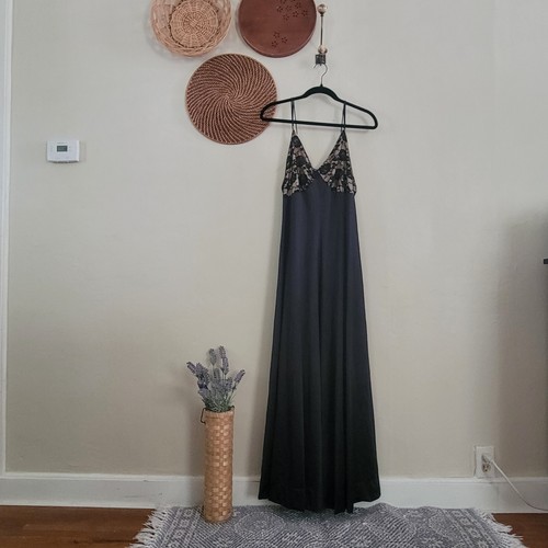 Voy black maxi - voy's, slip