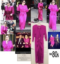Iconic Valentino Boutique  Lady Gaga 1984 RARE  Silk   Gown Dress