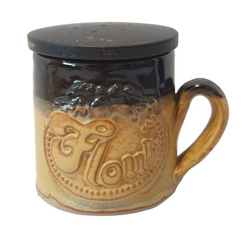 Vintage flour shaker - vintage,