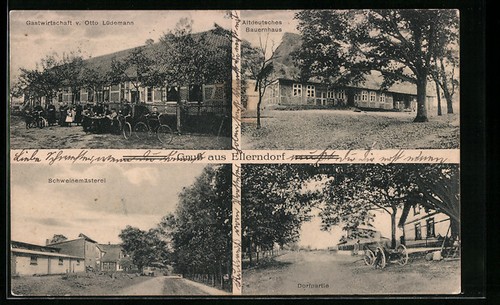 Postcard ellerndorf guest - ellerndorf,,