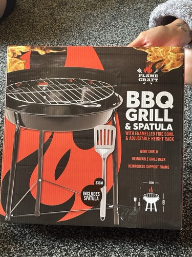 Charcoal bbq trolley grill - charcoal,