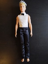 Barbie Groom Ken Doll – Wedding Outfit – Missing Jacket, Shoes & Accessories