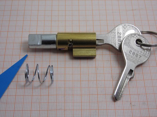 Steering lock bmw r100 gs - lock,