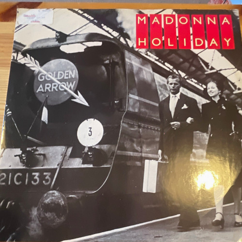 Madonna holiday vinyl - holiday, 12"