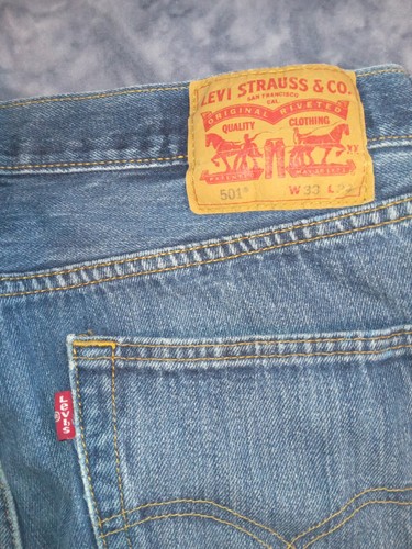 Mens levis 501 jeans waist - mens,