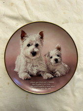 'More Like You' Poetry of the Westie Danbury Mint Fine Porcelain Plate