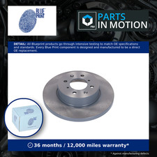 2x Brake Discs Pair Solid fits