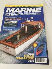 MARINE MODELLING INTERNATIONAL MAGAZINE APRIL 2010  - PLAN INCLUDED  (+1)