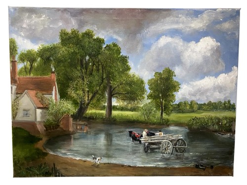 John constable the hay wain - john,