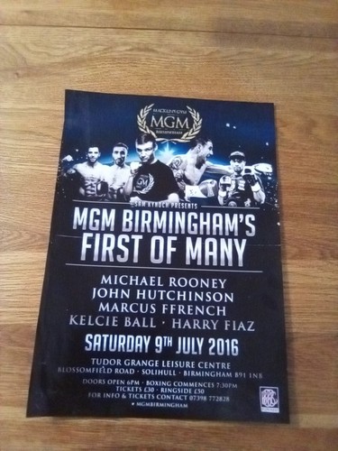 Boxing handbill - boxing,