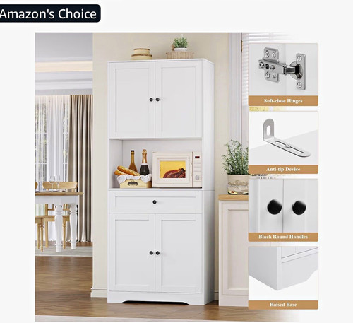 Forehill white kitchen - white,