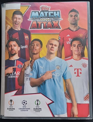 Match attax cards - attax, binder
