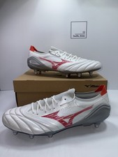 Mizuno Morelia Neo IV Beta Elite SG Rugby Boots - White - Size UK 13 -P1GC244360