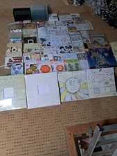 Bargain Job Lot Paper Crafting Items - Dies,Stamps,Scrapbooks,12 X 12 Pads Etc.