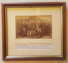 THE NEWLYN SCHOOL ARTISTS - RARE ORIGINAL PHOTOGRAPH OF STANHOPE FORBES & OTHERS