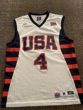 Reebok USA NBA Jersey Allen Iverson 2004 Olympics Dream Team Basketball Jersey