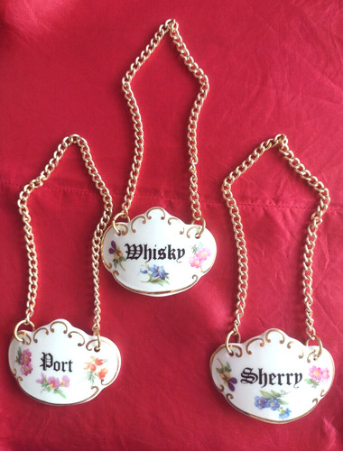 Decanter label whisky - decanter,