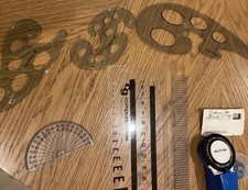 Vintage Drawing Set – French
